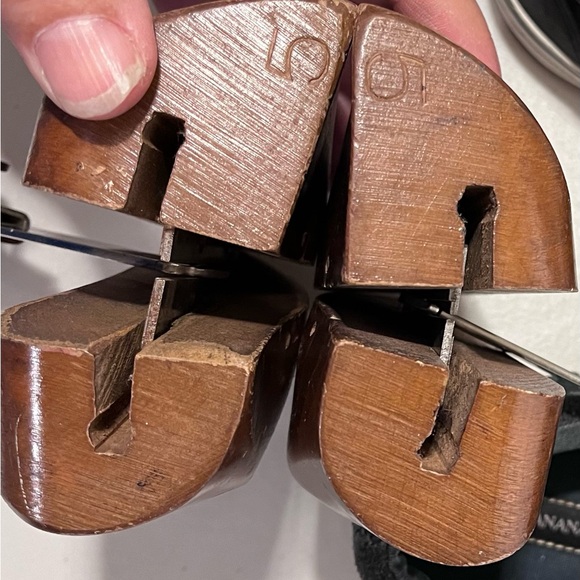 Vintage size 5 L (approx. men’s 9-11 shoe size) wood shoe tree, stretcher. - Picture 5 of 5